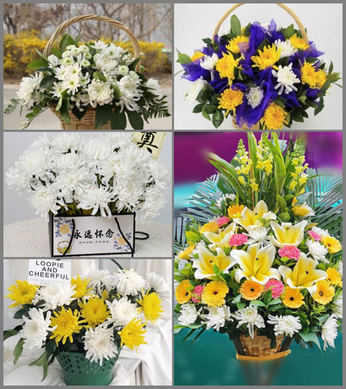 安徽芜湖市无为县鹤毛乡董圩村白事提篮配送